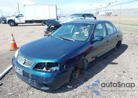 2003 Nissan Sentra Gxe z USA, uszkodzony, nr VIN 3N1CB51D43L815897